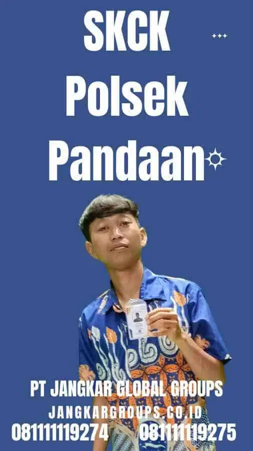 SKCK Polsek Pandaan