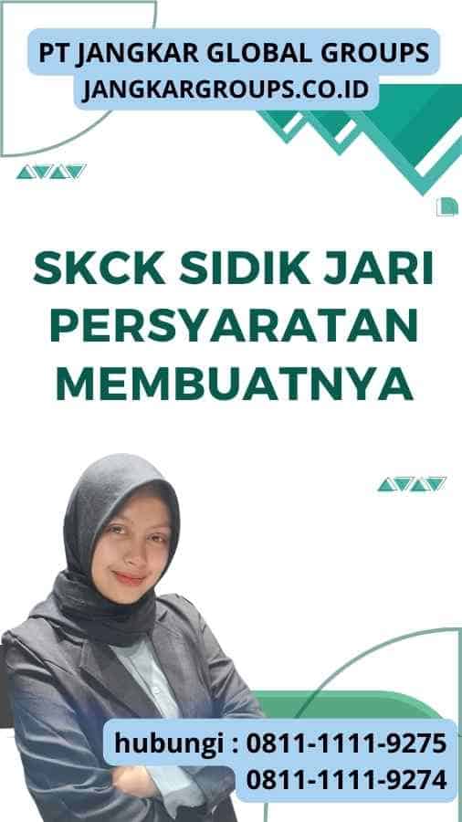 SKCK Sidik Jari Persyaratan Membuatnya