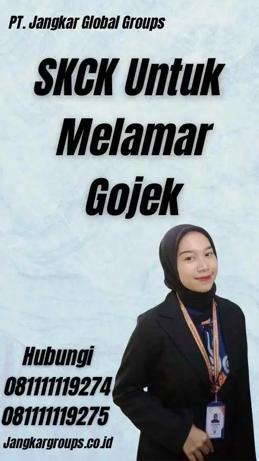 SKCK Untuk Melamar Gojek