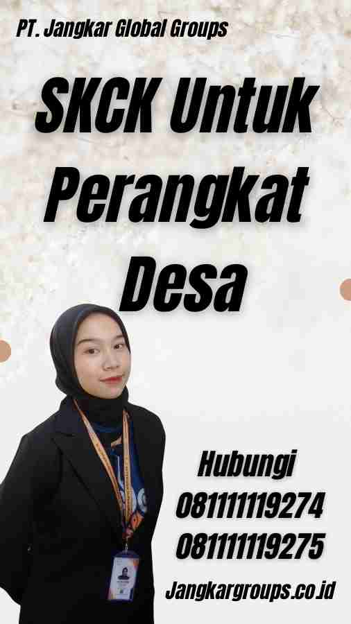 SKCK Untuk Perangkat Desa