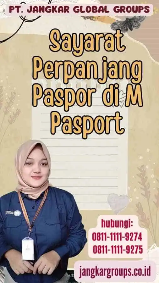 Sayarat Perpanjang Paspor di M Pasport