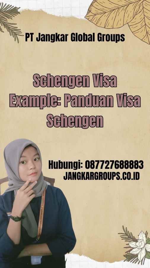 Schengen Visa Example Panduan Visa Schengen