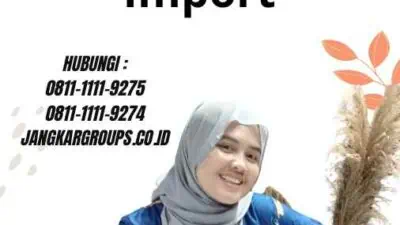 Sebutkan Contoh Kegiatan Import