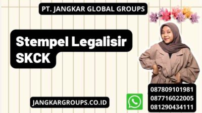 Stempel Legalisir SKCK