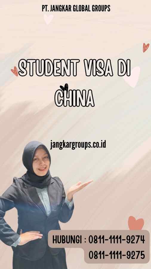 Student Visa di China