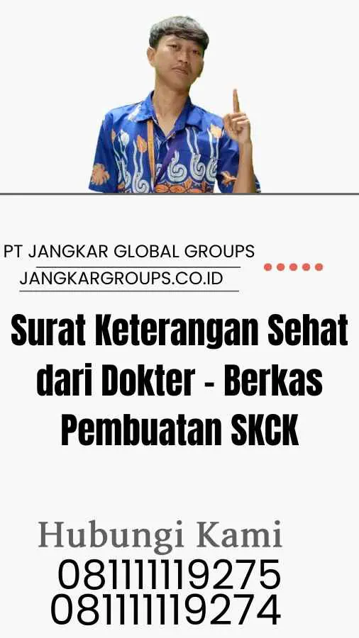 Surat Keterangan Sehat dari Dokter - Berkas Pembuatan SKCK