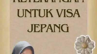 Surat Keterangan Untuk Visa Jepang