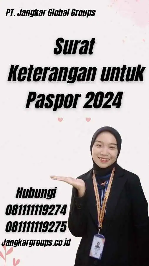 Surat Keterangan untuk Paspor 2024