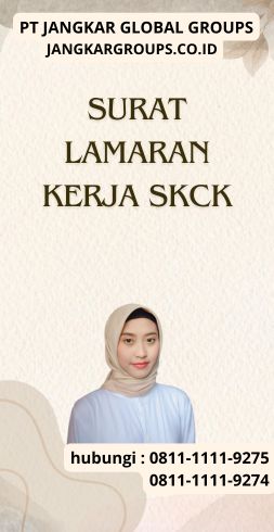 Surat Lamaran Kerja SKCK