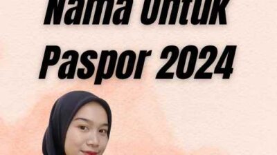 Surat Penambahan Nama Untuk Paspor 2024