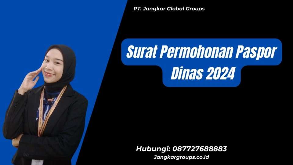 Surat Permohonan Paspor Dinas 2024