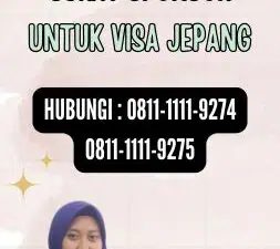 Surat Sponsor Untuk Visa Jepang