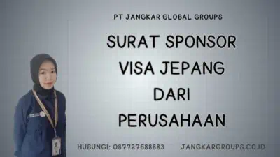 Surat Sponsor Visa Jepang Dari Perusahaan