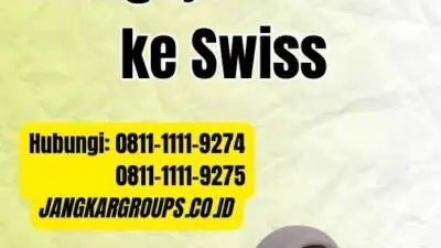 Swis Visa Cara Mengajukan Visa ke Swiss