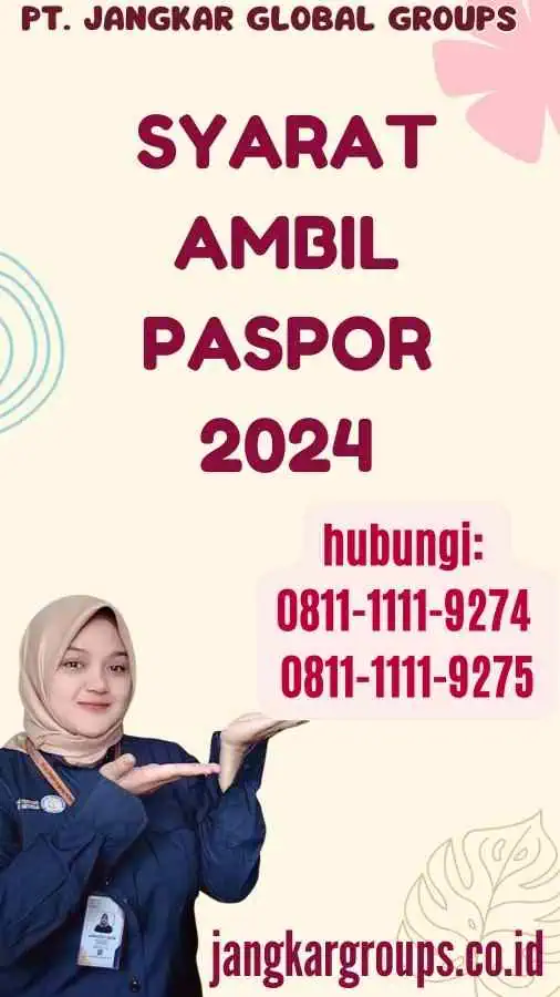 Syarat Ambil Paspor 2024