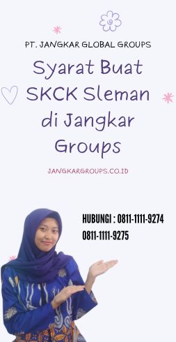 Syarat Buat SKCK Sleman di Jangkar Groups