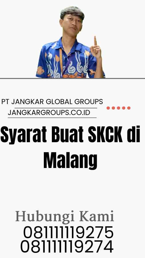 Syarat Buat SKCK di Malang