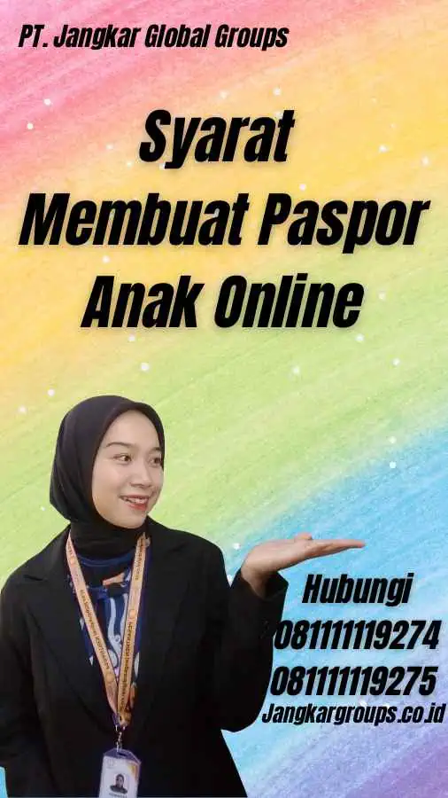 Syarat Membuat Paspor Anak Online