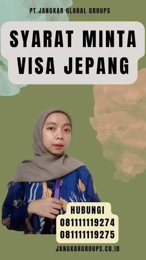 Syarat Minta Visa Jepang