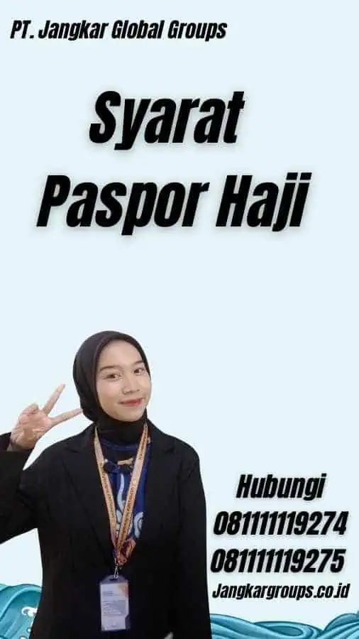 Syarat Paspor Haji