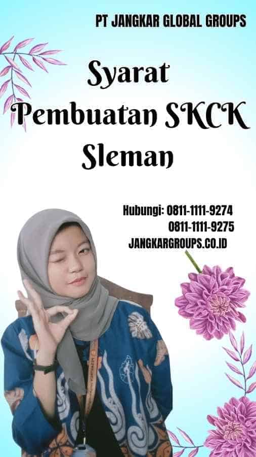 Syarat Pembuatan SKCK Sleman