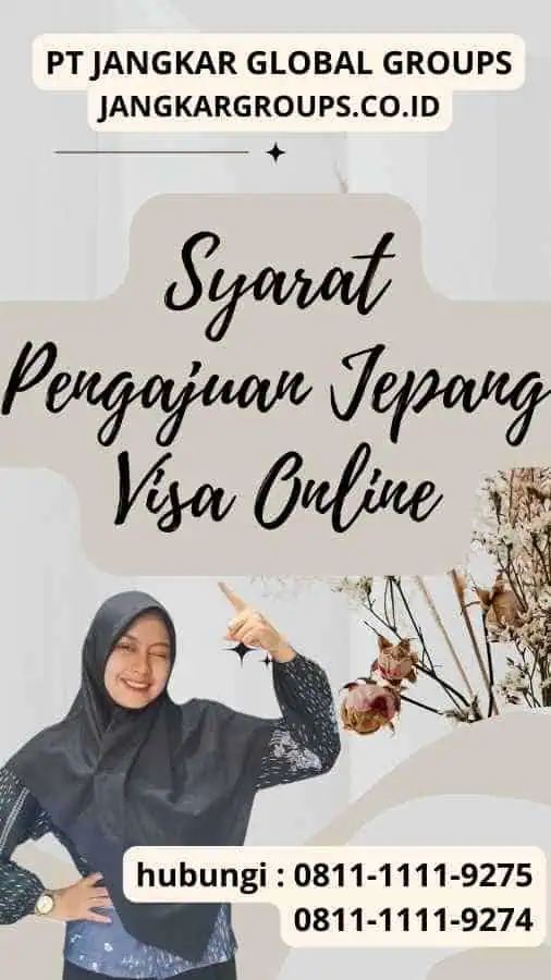 Syarat Pengajuan Jepang Visa Online