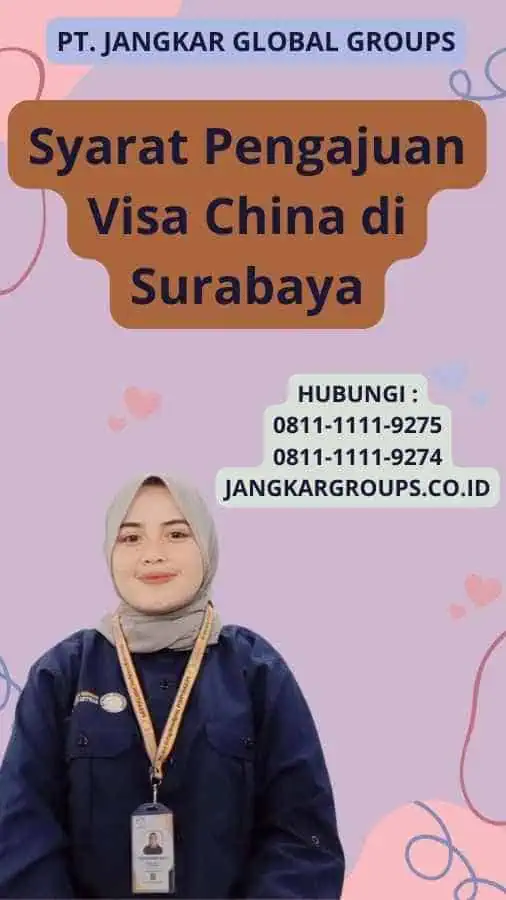 Syarat Pengajuan Visa China di Surabaya