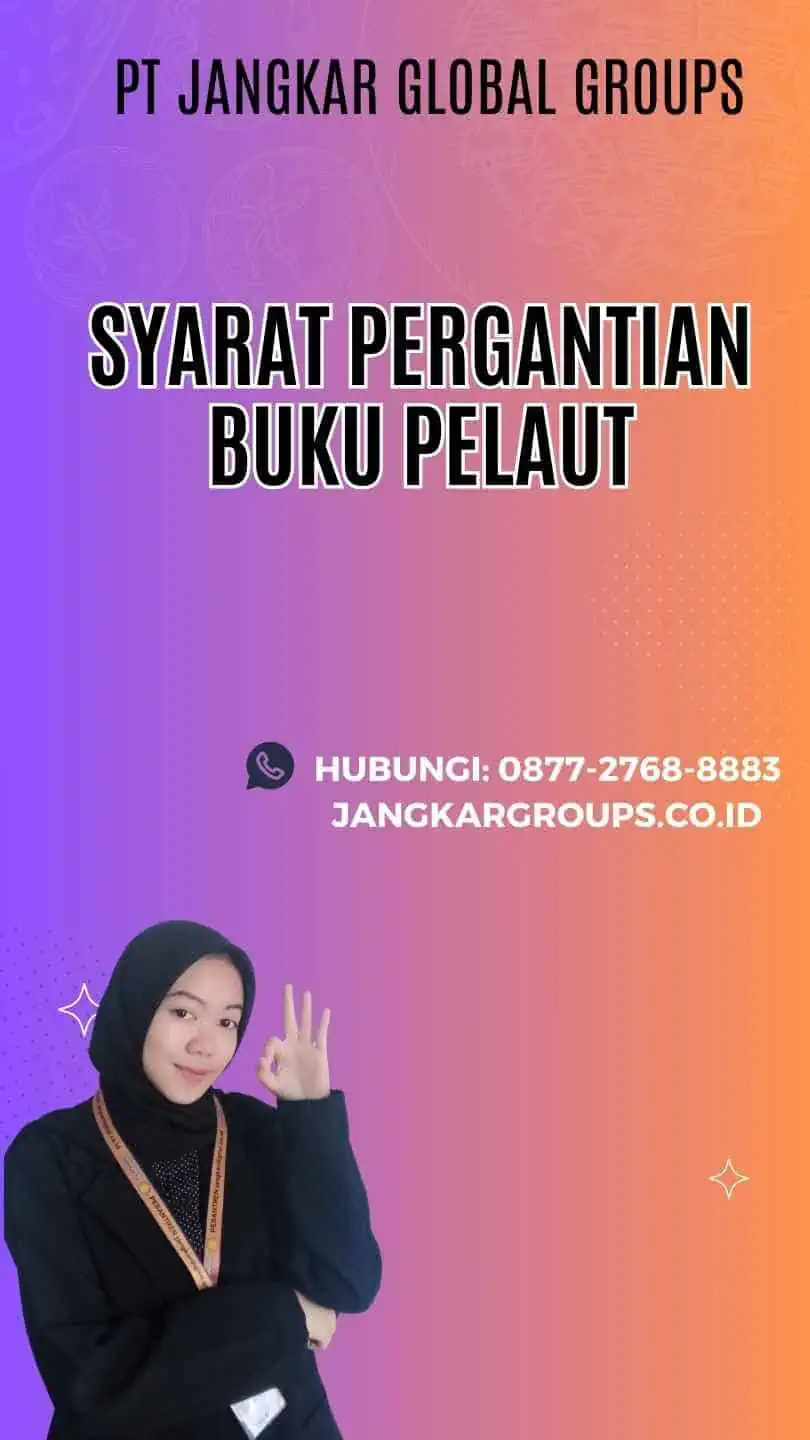 Syarat Pergantian Buku Pelaut