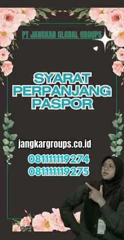 Syarat Perpanjang Paspor