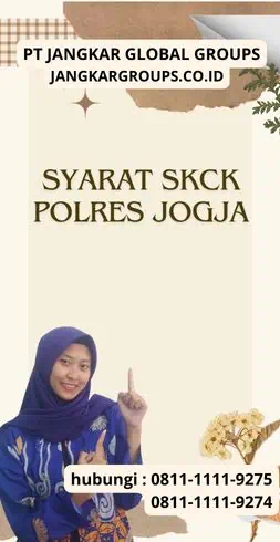 Syarat SKCK Polres Jogja