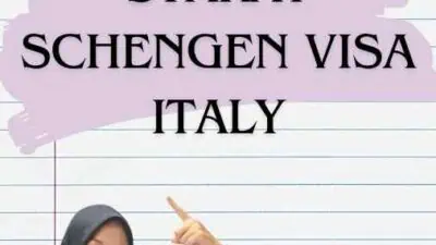 Syarat Schengen Visa Italy