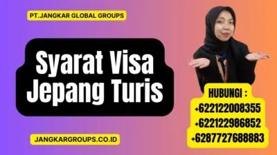 Syarat Visa Jepang Turis