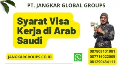 Syarat Visa Kerja di Arab Saudi