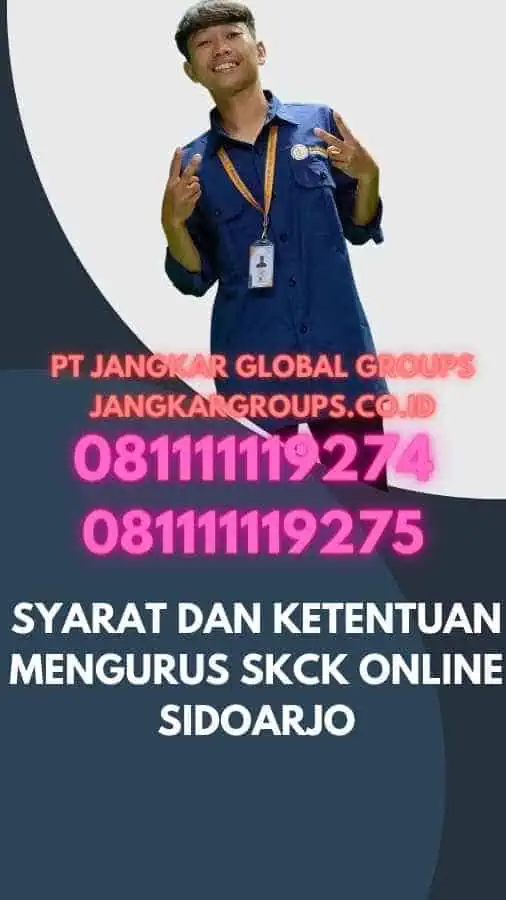 Syarat dan Ketentuan Mengurus SKCK Online Sidoarjo