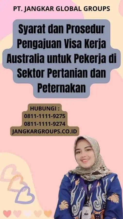 Syarat dan Prosedur Pengajuan Visa Kerja Australia untuk Pekerja di Sektor Pertanian dan Peternakan