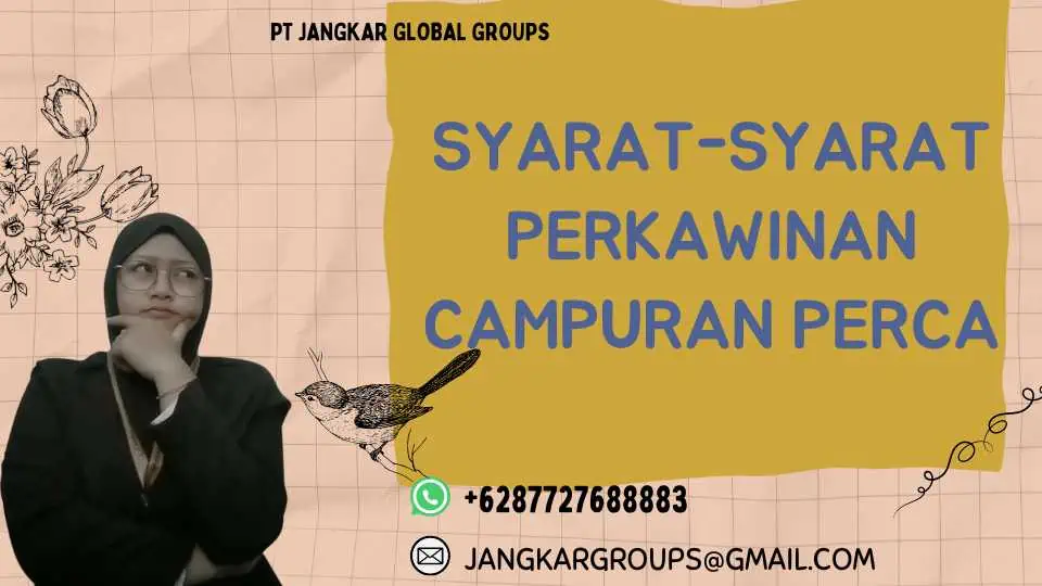 Syarat-syarat Perkawinan Campuran Perca