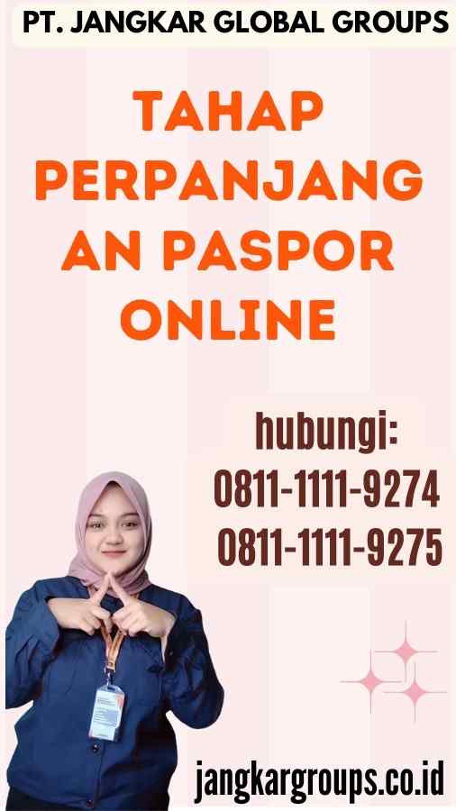 Tahap Perpanjangan Paspor Online