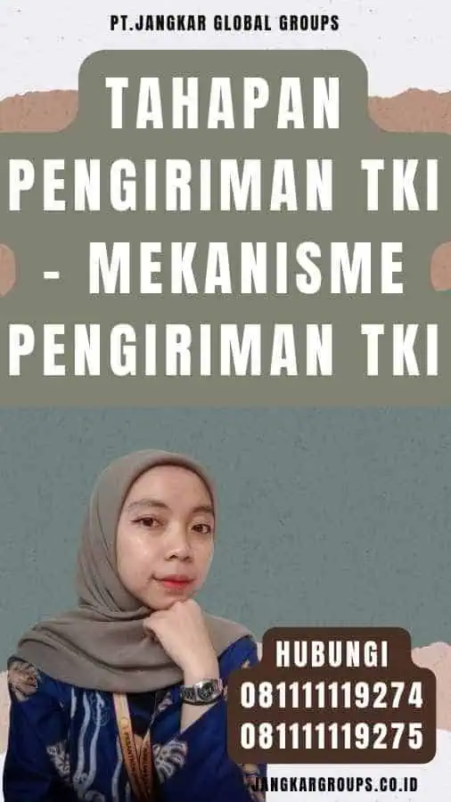 Tahapan Pengiriman TKI - Mekanisme Pengiriman TKI