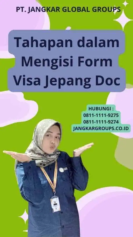 Tahapan dalam Mengisi Form Visa Jepang Doc