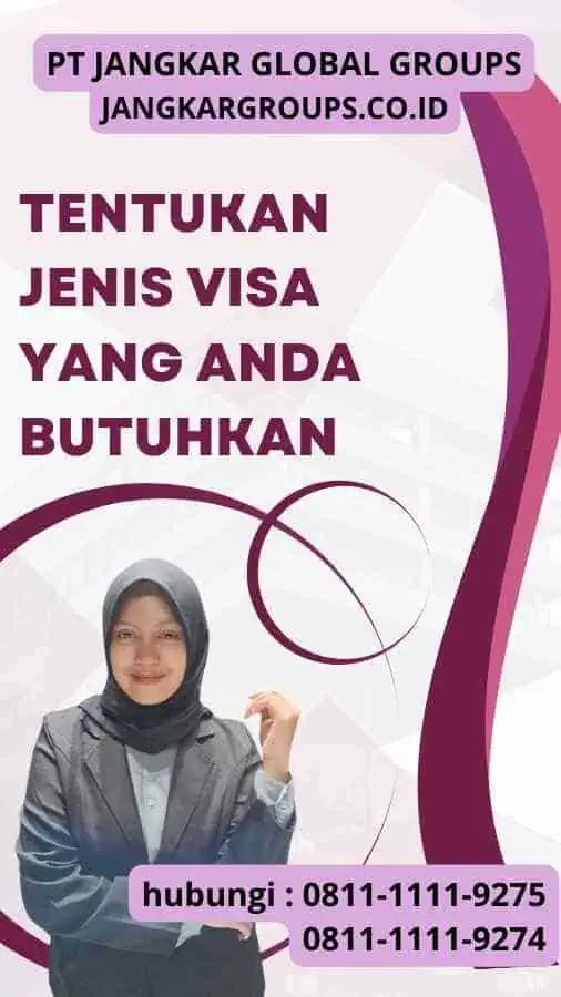 Tentukan jenis visa yang Anda butuhkan Cara untuk Mengurus Visa di Kedutaan Jepang