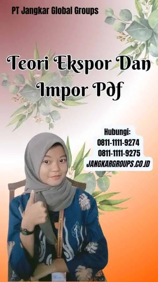 Teori Ekspor Dan Impor Pdf