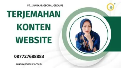 Terjemahan Konten Website