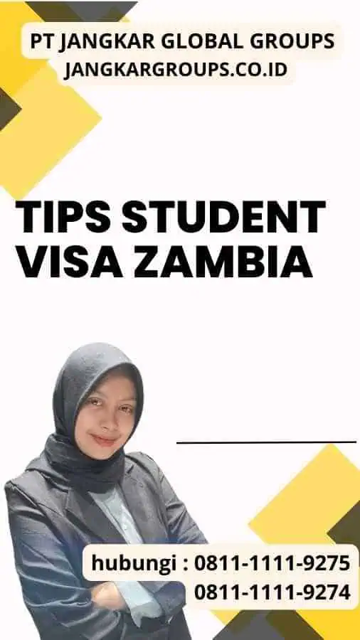 Tips Student Visa Zambia