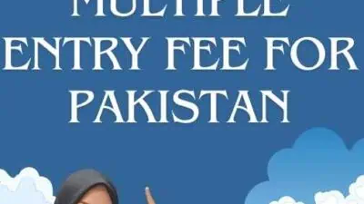 Turkey Visa Multiple Entry Fee For Pakistan