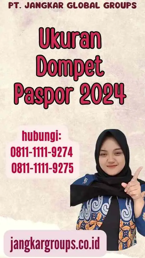 Ukuran Dompet Paspor 2024