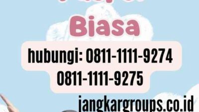 Umroh Pakai Paspor Biasa
