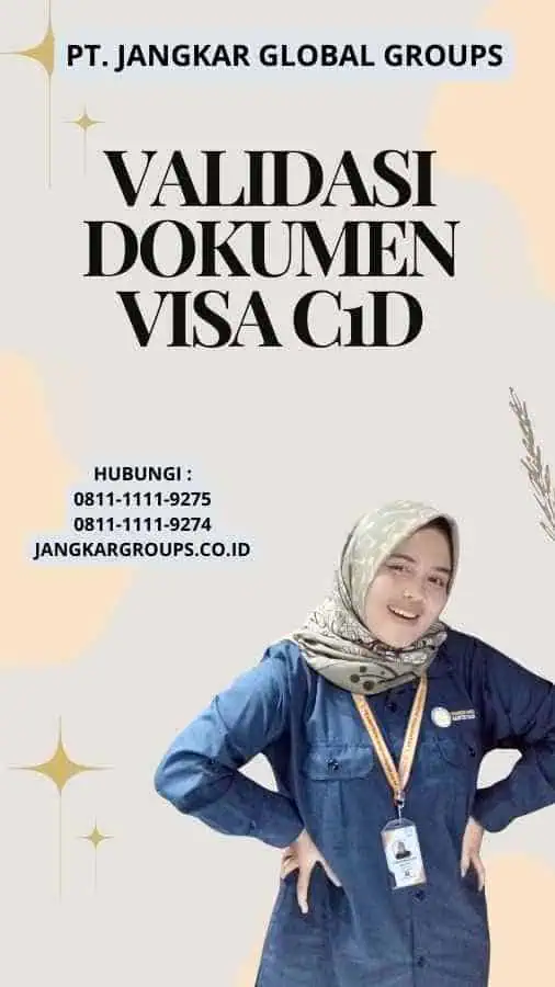 Validasi Dokumen Visa C1D