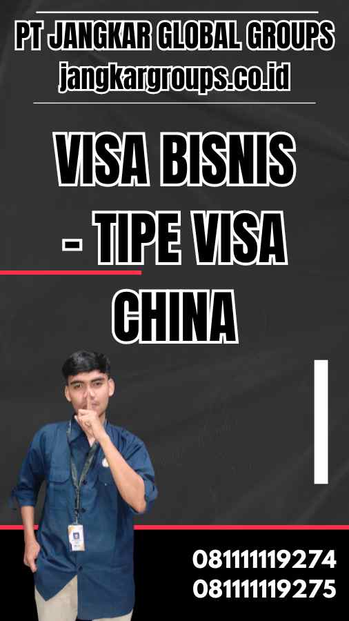 Visa Bisnis - Tipe Visa China