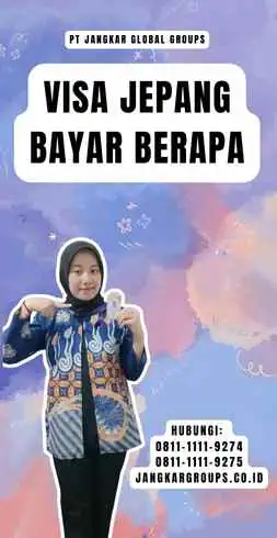 Visa Jepang Bayar Berapa