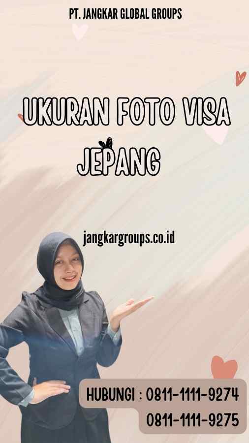 Visa Jepang Ukuran Foto